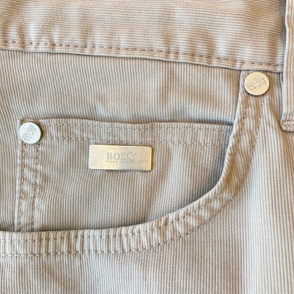 Hugo Boss Alabama Chino Pants Regular Fit Men's 33x32 Beige - Picture 4 of 10